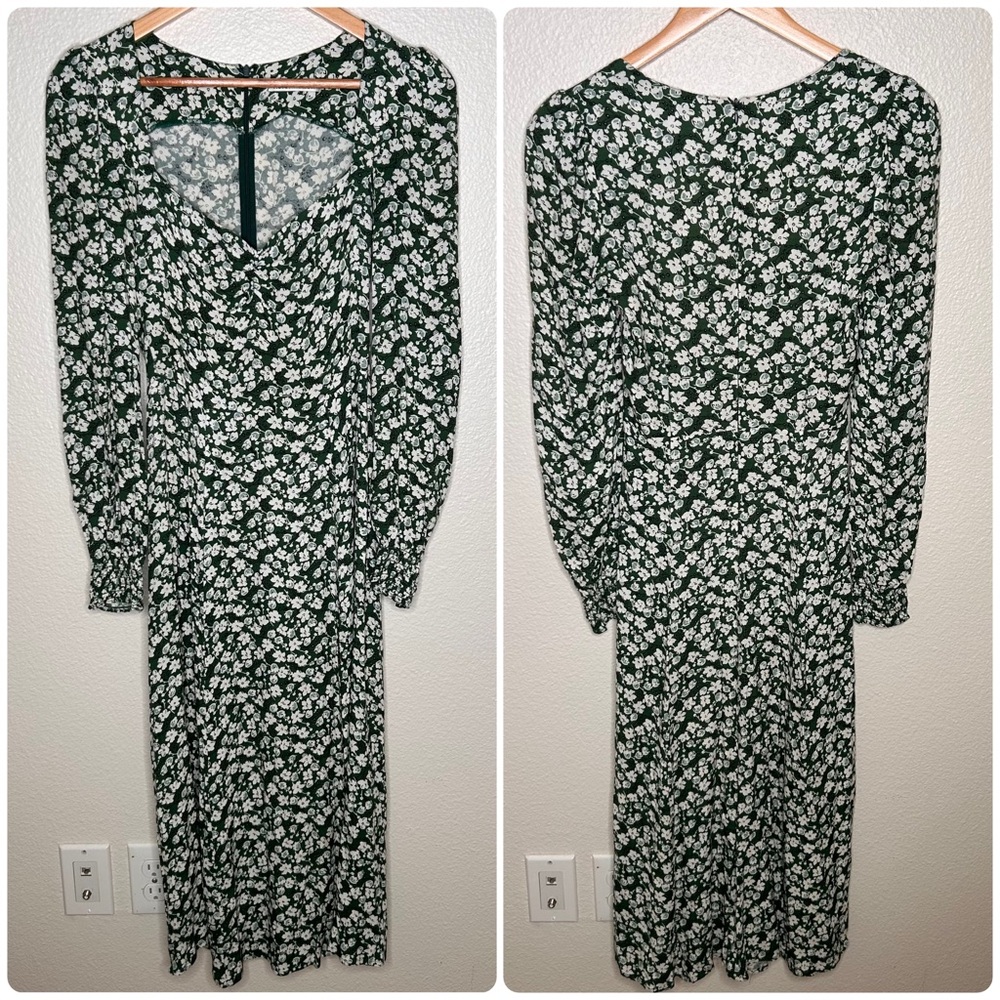 Reformation Wallflower Dress in Cilantro 0